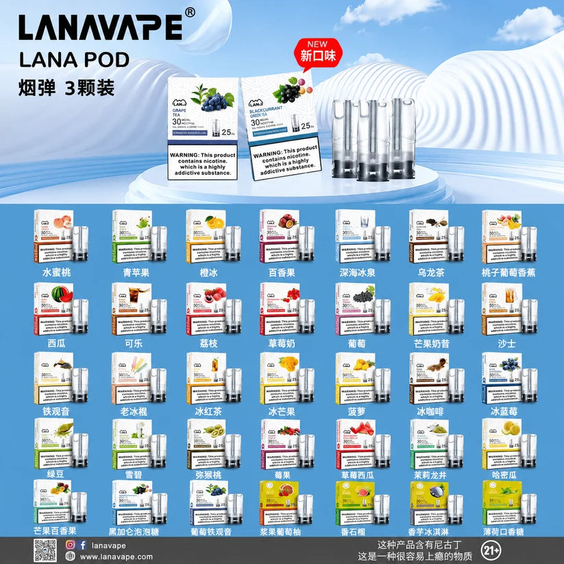 LANA 糖果系列 3入裝｜一代通用彈｜涼感升級❄️ 涼度冠軍款♥️